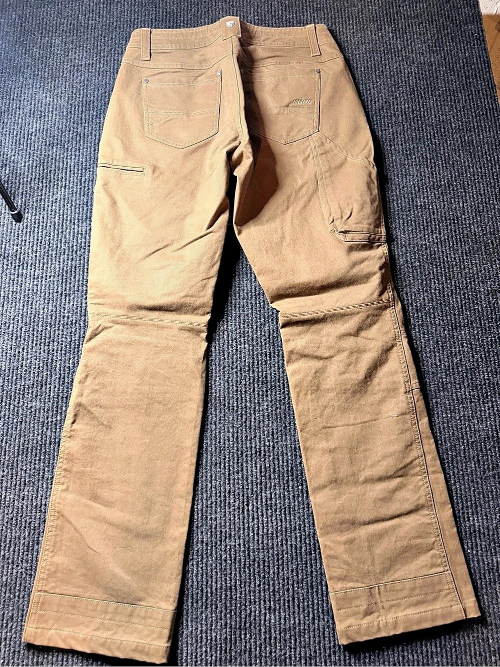 KÜHL Women’s Brown Canvas Utility Hiking Pants Size 6 Regular Stretch Outdoor